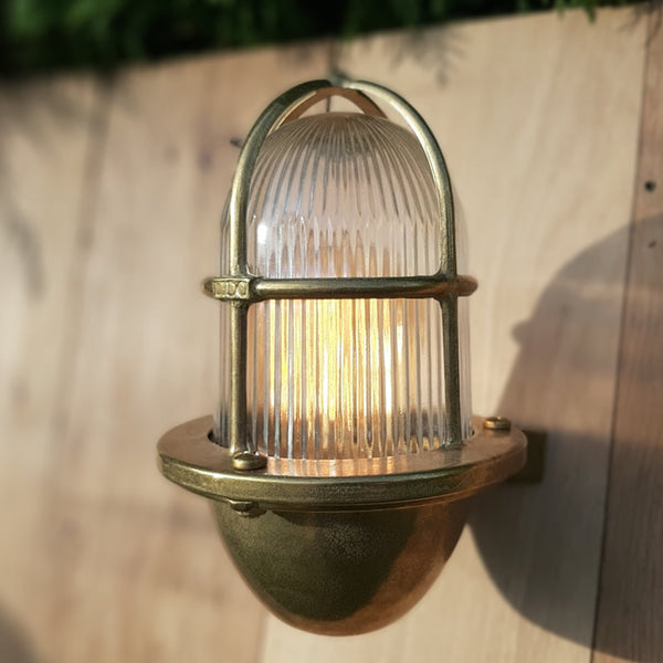 Eddystone Light - Brass Wall Light